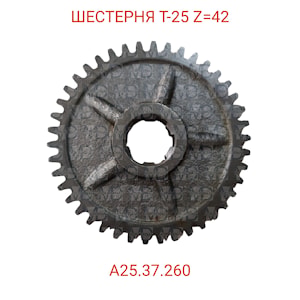 А25.37.260 Шестерня Z=42   