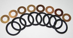 набор уплотнительных колец стакана форсунки ЯМЗ-238