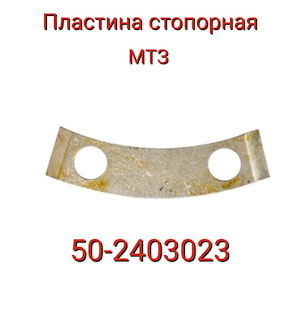 50-2403023 Пластина стопорная МТЗ  