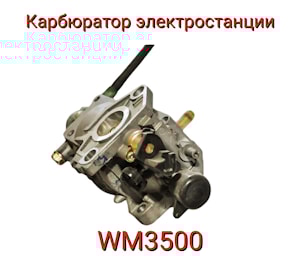 WEIMA WM3500 Карбюратор  