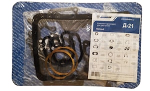 ремкомплект прокладок для ремонта двигателя Д-21( с медными кольцами)  