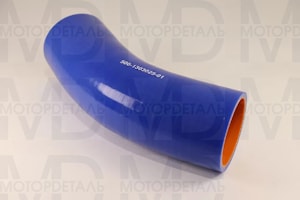 500-1303025 Патрубок силиконовый для МАЗ радиатора нижний (L220, d60, 4слоя, 4мм)  