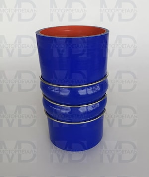 5440А9-1323094-011 (L250) Патрубок силиконовый для МАЗ интеркулера дв.ЯМЗ-650 гофра (d79, l250)