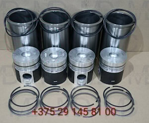 Поршневая группа Д-240 с поршневыми кольцами