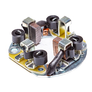 Щёткодержатель с щётками стартера (9-152, 9-182, 5343.3708-02), 12 В, МТЗ, ХТЗ, ЛТЗ 11030104 AE